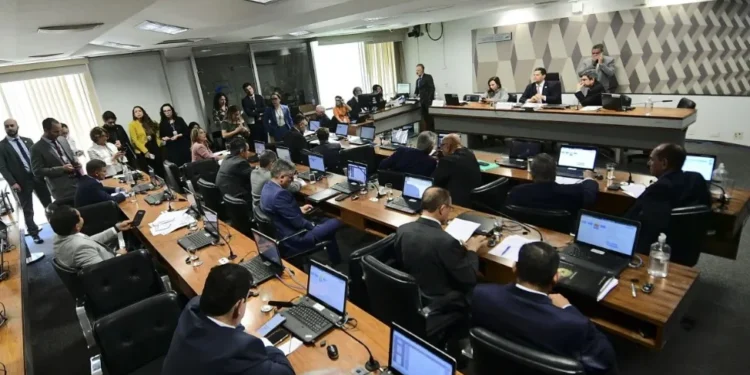 Sessão da Comissão de Constituição, Justiça e Cidadania (CCJ) do Senado Federal • 14/08/2024 - Pedro França/Agência Senado