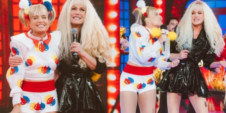 Xuxa e Angélica “invertem os papéis” durante Batalha do Lip Sync