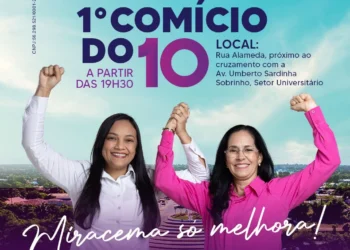 Primeiro comício de Camila Fernandes acontece no Setor Universitario