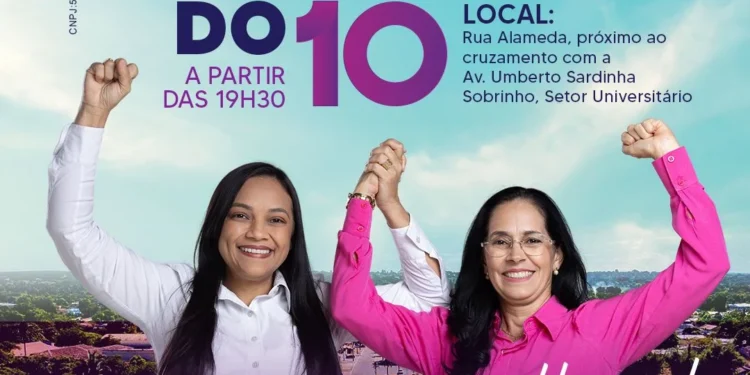 Primeiro comício de Camila Fernandes acontece no Setor Universitario