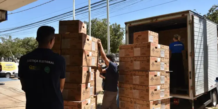 TRE-TO entrega última remessa de urnas em Palmas a dois meses das eleições