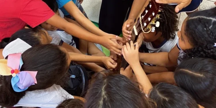 Educação musical para crianças é foco de projeto contemplado pela Lei Paulo Gustavo