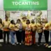O grupo Tambores do Tocantins se apresentou durante o 8° Salão Nacional do Turismo - Kadu Souza/Governo do Tocantins