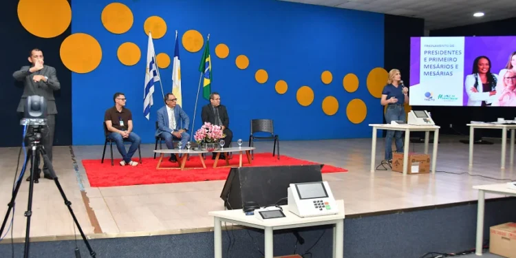 Treinamento de mesários vai até esta quinta, 19; em Palmas; TRE reforça importância