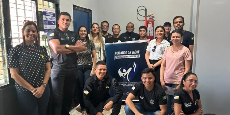 Servidores da Seciju participam de ações do Setembro Amarelo promovidas pelo Centro de Valorização à Saúde e Segurança do Servidor