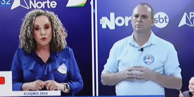 Prefeita Josi Nunes mostra mais preparo no debate do SBT e lamenta descaso e falta de compromisso de Eduardo Fortes em não comparecer e discutir ideias