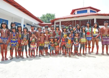 Escola Estadual Indígena Mangabeira. A educação indígena desenvolve projetos que podem ser destaques no Prêmio Escola que Transforma