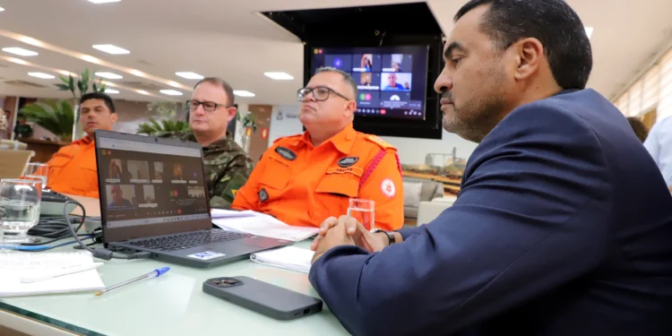 Em reunião com prefeitos, governador Wanderlei Barbosa anuncia R$ 6 milhões em recursos e até 500 brigadistas no combate aos incêndios florestais