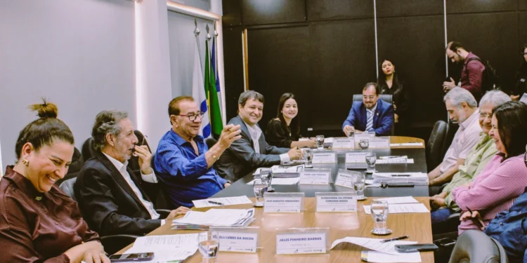 A 133ª reunião do CDE aconteceu nesta quinta-feira, 26, na sala de reuniões da Secretaria de Indústria, Comércio e Serviços (Sics).