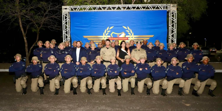 Primeira-dama Karynne Sotero prestigia formatura de patrulheiros rodoviários e destaca segurança pública como prioridade do Governo do Tocantins