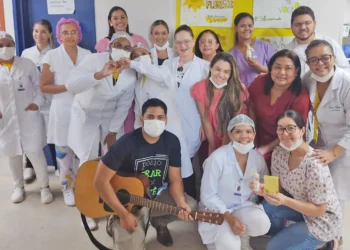 Temas do Setembro Amarelo também foram abordados pelos estudantes do curso técnico de enfermagem por meio da música