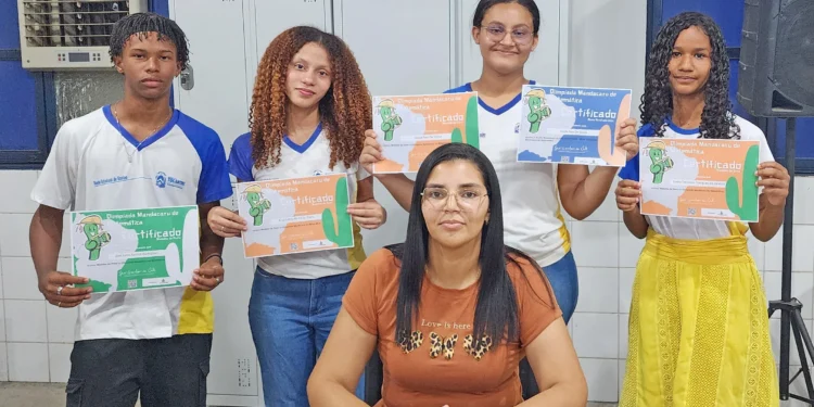 Escolas públicas de Paranã se destacam na Olimpíada Mandacaru de Matemática e conquistam 27 premiações
