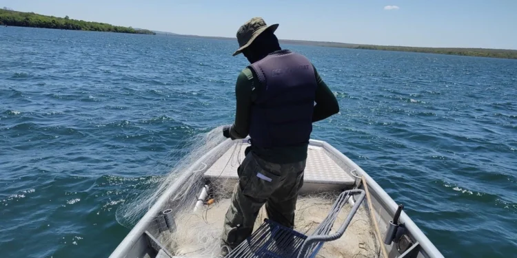 Operação Malha Fina do Naturatins apreende mais de 2 mil metros de redes de pesca