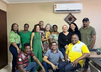 A Secult esteve no município de Monte do Carmo com professores da UFT e com a gestão municipal para tratar da pesquisa "Dossiê - Taieiras e Congos de Monte do Carmo" - Foto: Ana Carolina Monteiro/Governo do Tocantins