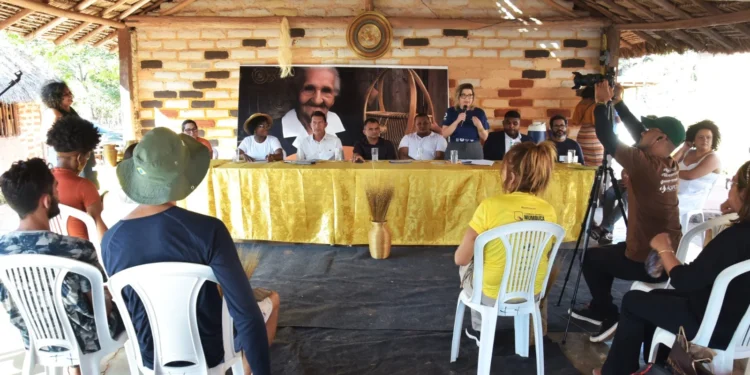 Mesa Dourada, uma das programações da Festa da Colheita do Capim-Dourado - Foto: Flaviana OX/Governo do Tocantins