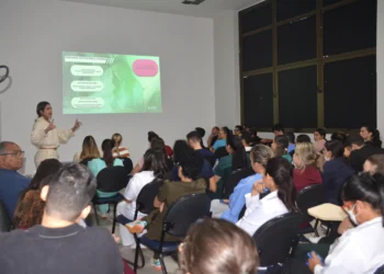 O objetivo da capacitação é promover um atendimento rápido e de qualidade às vítimas de AVC no HGP. Foto: Luciana Barros/Governo do Tocantins