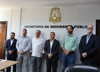 Secretário Wlademir Mota e equipe técnica reuniram-se com produtores de corte - Larissa Mendes/Governo do Tocantins