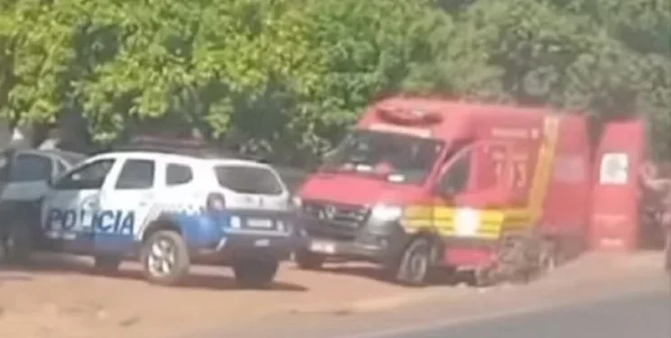 Briga de bar em Colinas do Tocantins deixou duas pessoas gravemente feridas — Foto: Reprodução/Redes Sociais