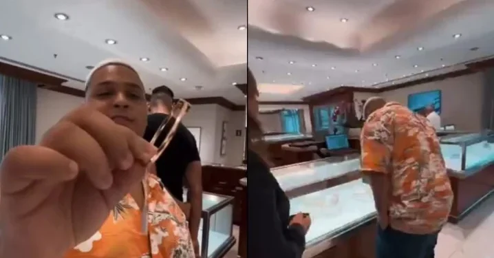 MC Ryan presenteia namorada joias • Reprodução/ Instagram