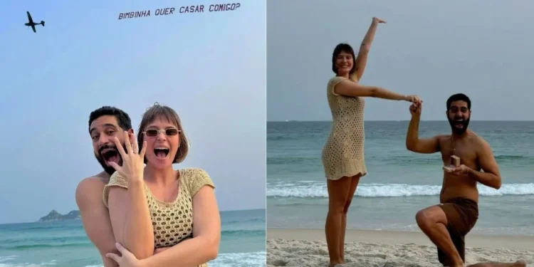 Miguel Rômulo, o Décio de "Renascer", pediu sua namorada em casamento. • Instagram/Miguel Rômulo