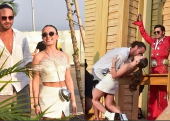 Larissa Manoela e André Luiz Frambach se casaram na capela do Rock in Rio. • Natália Rampinelli/ Agnews