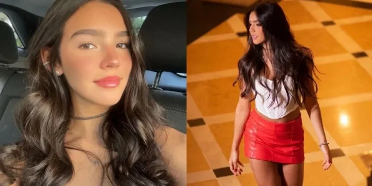 Namorada de Benício Huck salta em número de seguidores após ir ao Rock in Rio