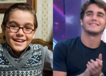 Xande Valois, ex-ator mirim, impressiona ao surgir no Cadeirão com Mion • Globo/Estevam Avellar l Reprodução/Globoplay