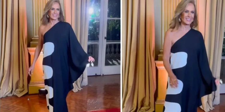 Helô Pinheiro chama a atenção em desfile no Rio • Instagram/Helô Pinheiro