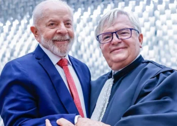 Presidente da República, Luiz Inácio Lula da Silva e Herman Benjamin, presidente do STJ