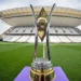 Troféu do Brasileirão Feminino, na Neo Quimica Arena, palco da decisão • Staff / CBF