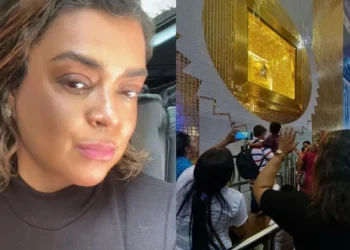 Preta Gil está em um novo tratamento contra o câncer e afirmou que foi até o santuário para agradecer • Instagram/Preta Gil