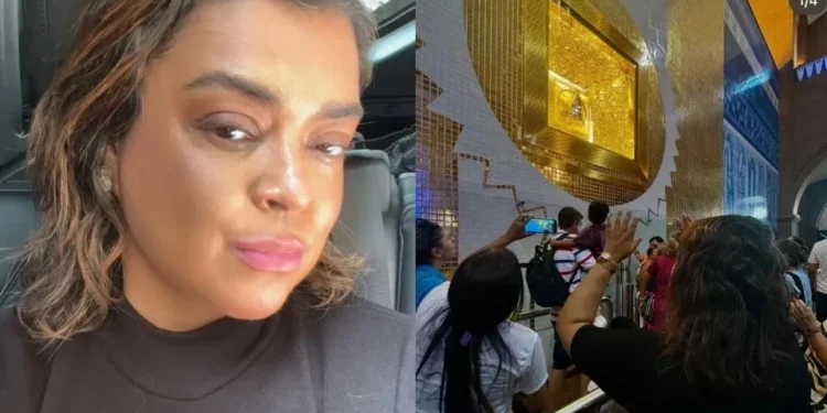 Preta Gil está em um novo tratamento contra o câncer e afirmou que foi até o santuário para agradecer • Instagram/Preta Gil