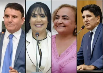 Eduardo Siqueira Campos, Janad Valcari, Lúcia Viana e Professor Júnior Geo — Foto: Divulgação/Aleto/PSOL