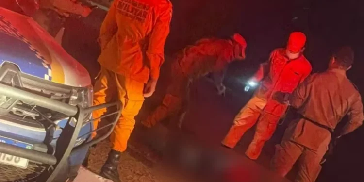 Vítima foi encontrada caía em rua de Paraíso do Tocantins — Foto: Reprodução/Redes Sociais