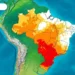 Veja o mapa das maiores temperaturas no país; capitais podem ter recorde