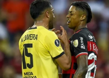 Flamengou perdeu para o Peñarol, no Rio • Marcelo Cortes / Flamengo