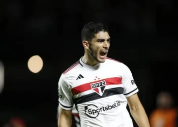 Vínculo do jogador Michel Araújo com o Tricolor Paulista vai até o fim de 2024 • Foto: Paulo Pinto / saopaulofc.net