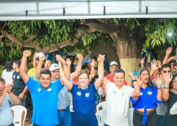 Claudia Lelis, Jorge Frederico e Paulinho do Pé de Manga juntos por Araguaína