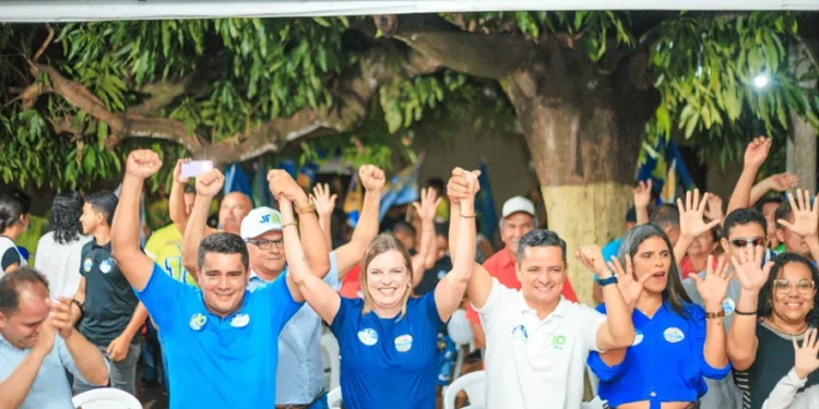 Claudia Lelis, Jorge Frederico e Paulinho do Pé de Manga juntos por Araguaína