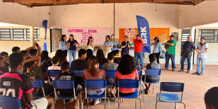 BRK leva projeto Fonte de Futuro à escola de Formoso do Araguaia