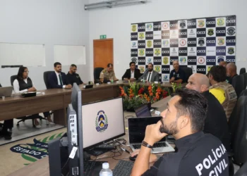 Juiz Wagmar Roberto Silva, que coordena o GSI/TRE, destacou que o segundo turno ocorreu de forma tranquila conforme esperado - Vania Machado/Governo do Tocantins