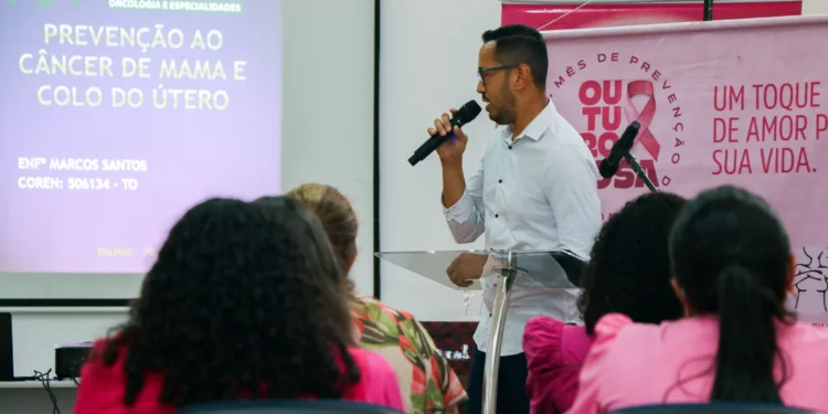 Governo do Tocantins promove ação alusiva ao Outubro Rosa para as servidoras da Setas