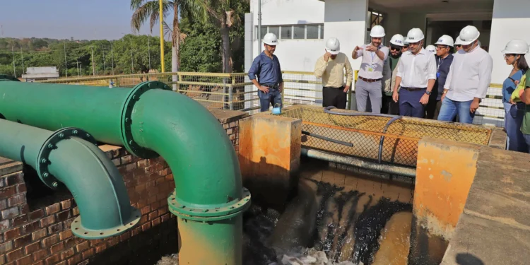 Grupo de trabalho do Governo do Tocantins realiza visita técnica à BRK para verificar qualidade do abastecimento de água em Palmas