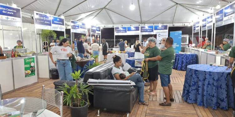 Também no pavilhão, o Sebrae fez o lançamento da Rota Gastronômica de Pedro Afonso
