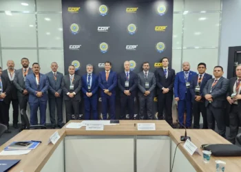 Representando a SSP, secretário executivo Reginaldo de Menezes destacou a importância de eventos como o COP Internacional para o fortalecimento e aprimoramento da segurança pública no Tocantins - Foto: Divulgação/SSP