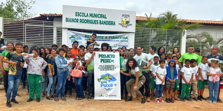 Com foco na conscientização sobre a importância da Piracema, Naturatins lança Projeto Peixe + em São Miguel do Tocantins
