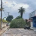 Chuva forte causa estragos em Miracema.