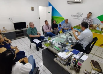 A convite do Ministério da Agricultura, a Adapec participa de visita técnica sobre o processo de retirada da vacinação antiaftosa no Piauí. FOTO: Paulo Melo/Adapi
