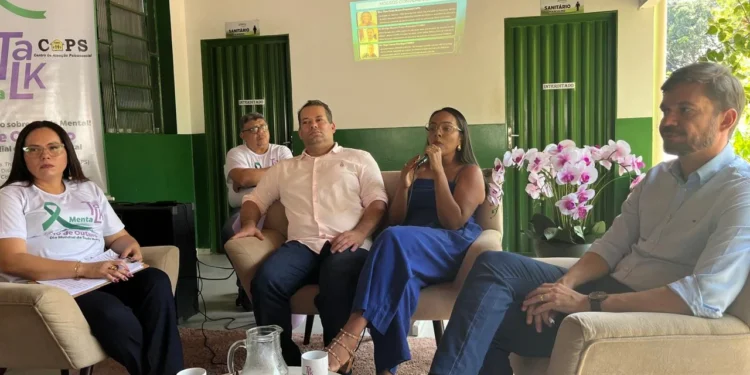 Em alusão ao Dia Mundial da Saúde Mental, Semus realiza roda de conversa no CAPS