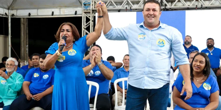 Tetin e Ivonete comemoram eleição em Cariri com 68,56% dos votos